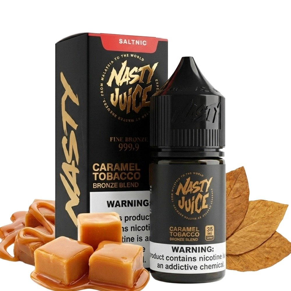Nasty Juice Bronze Blend (Caramel Tobacco) Salt Likit (30ml) 1 Basliksiz 67