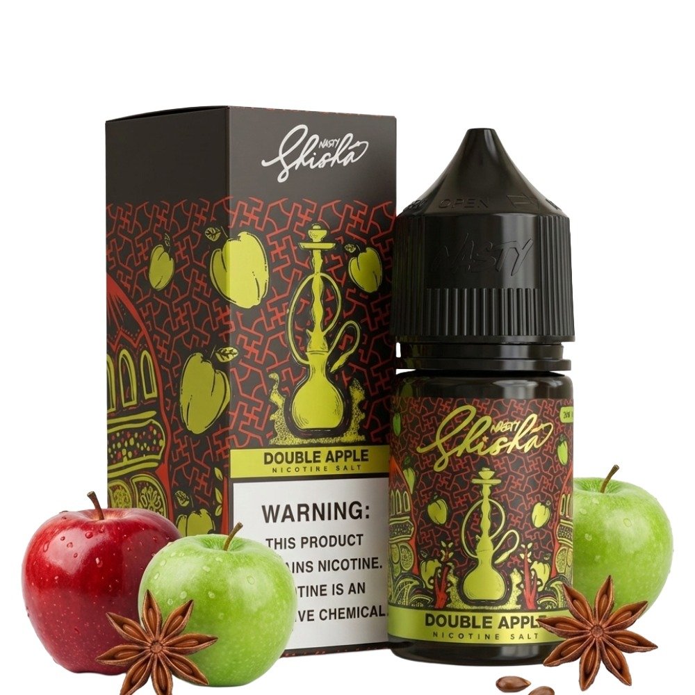 Nasty Shisha Double Apple Salt Likit (30ml) 1 Basliksiz 71