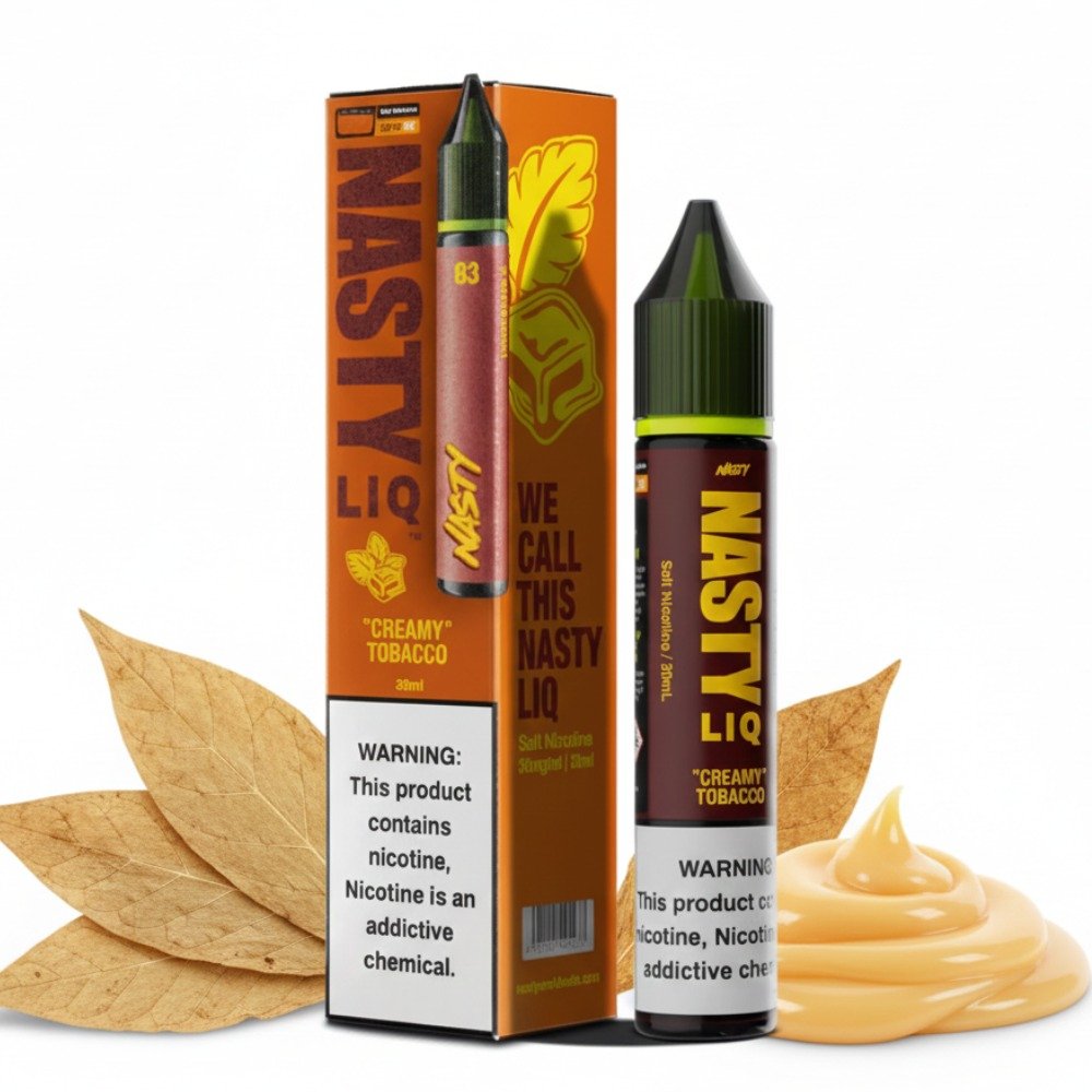 Nasty Liq Creamy Tobacco Likit (60ml) 1 nastyliqcreamytabacco likit